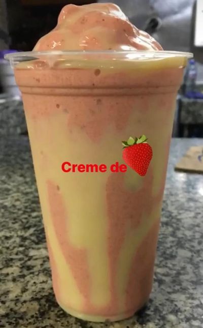 CREME DE MORANGO 500ml