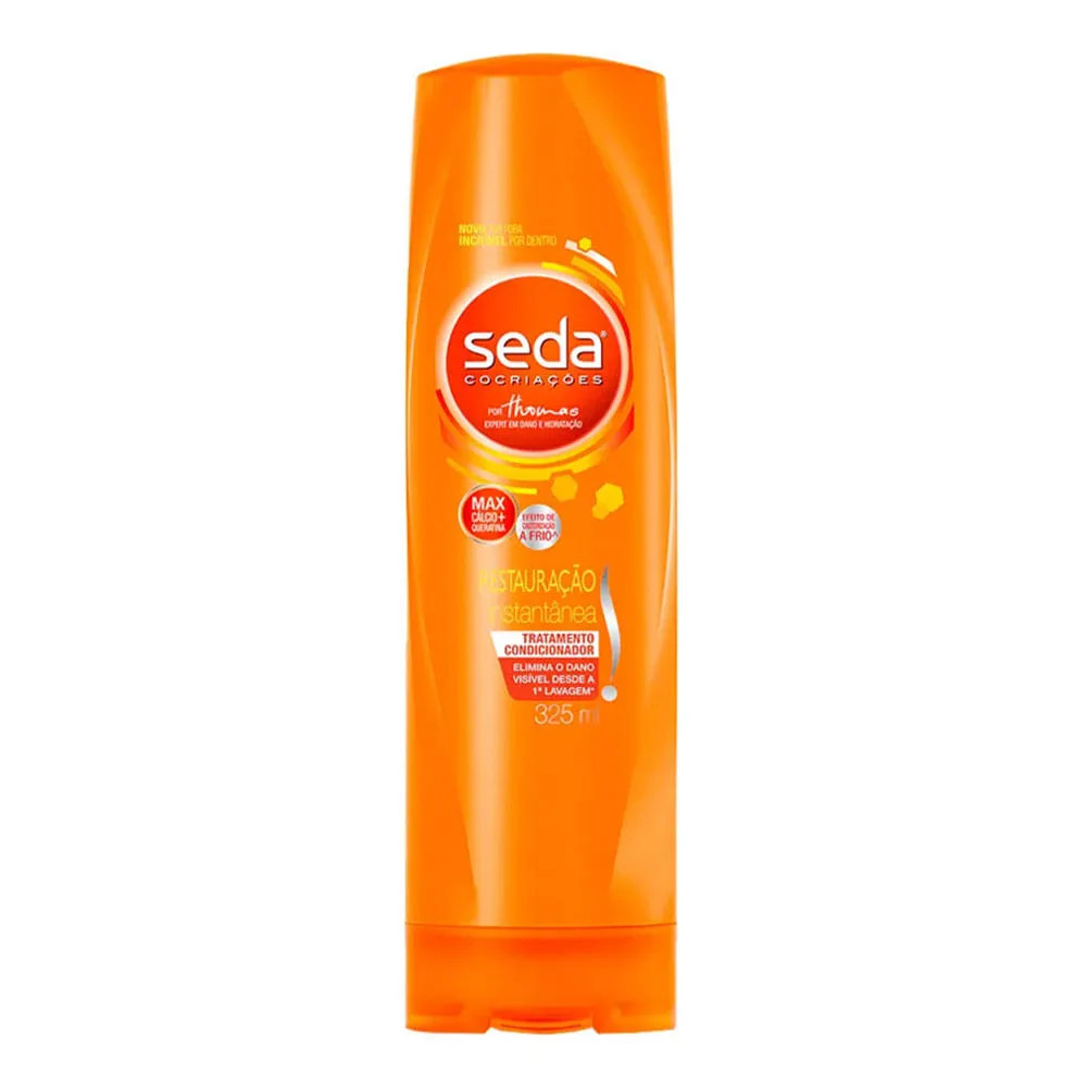 CONDICIONADOR SEDA 325ML RESTAURAÇÃO INSTANTÂNEA