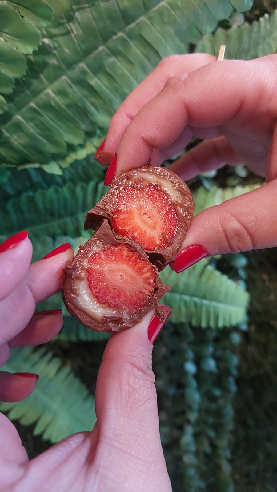 Bombom de Morango