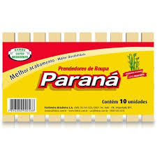 PREND DE ROUPA PARANA BAMBU C/10 UN (50X1)