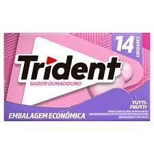 CHICLETE TRIDENT TUTTI FRUTTI 25G