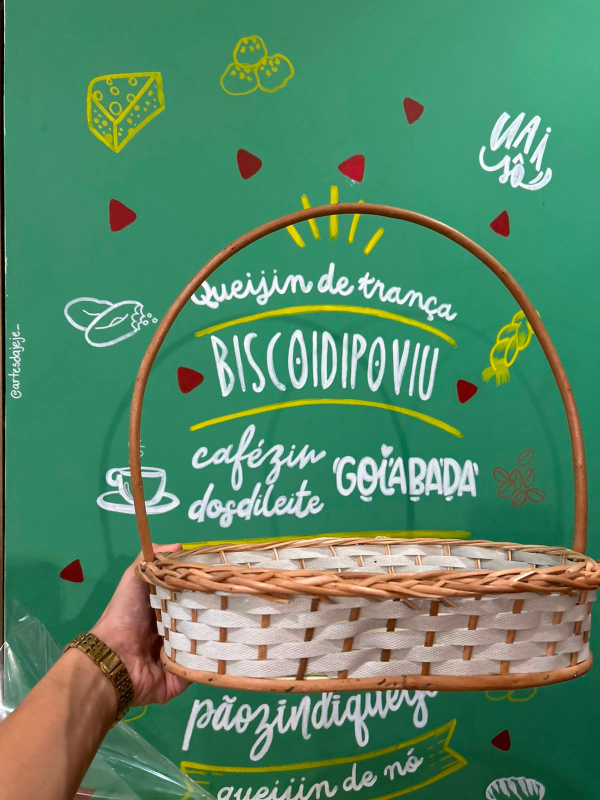 Cesta para Montagem de Presente  Embalagem Completa