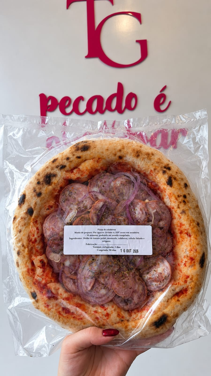 PIZZA CALABRESA 