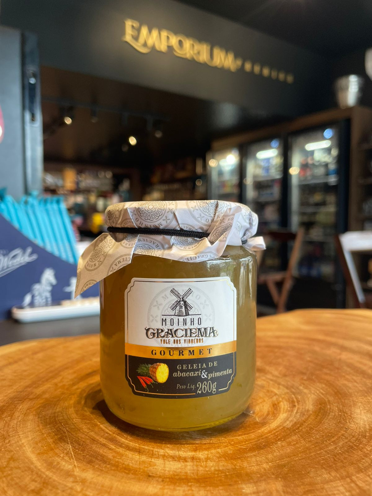 Graciema Geleia Gourmet de Abacaxi & Pimenta
