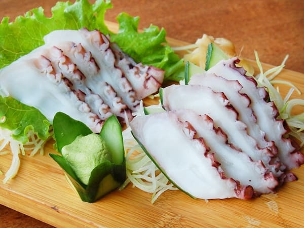 Sashimi polvo