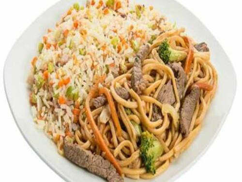 Combo Yakimeshi e Yakisoba