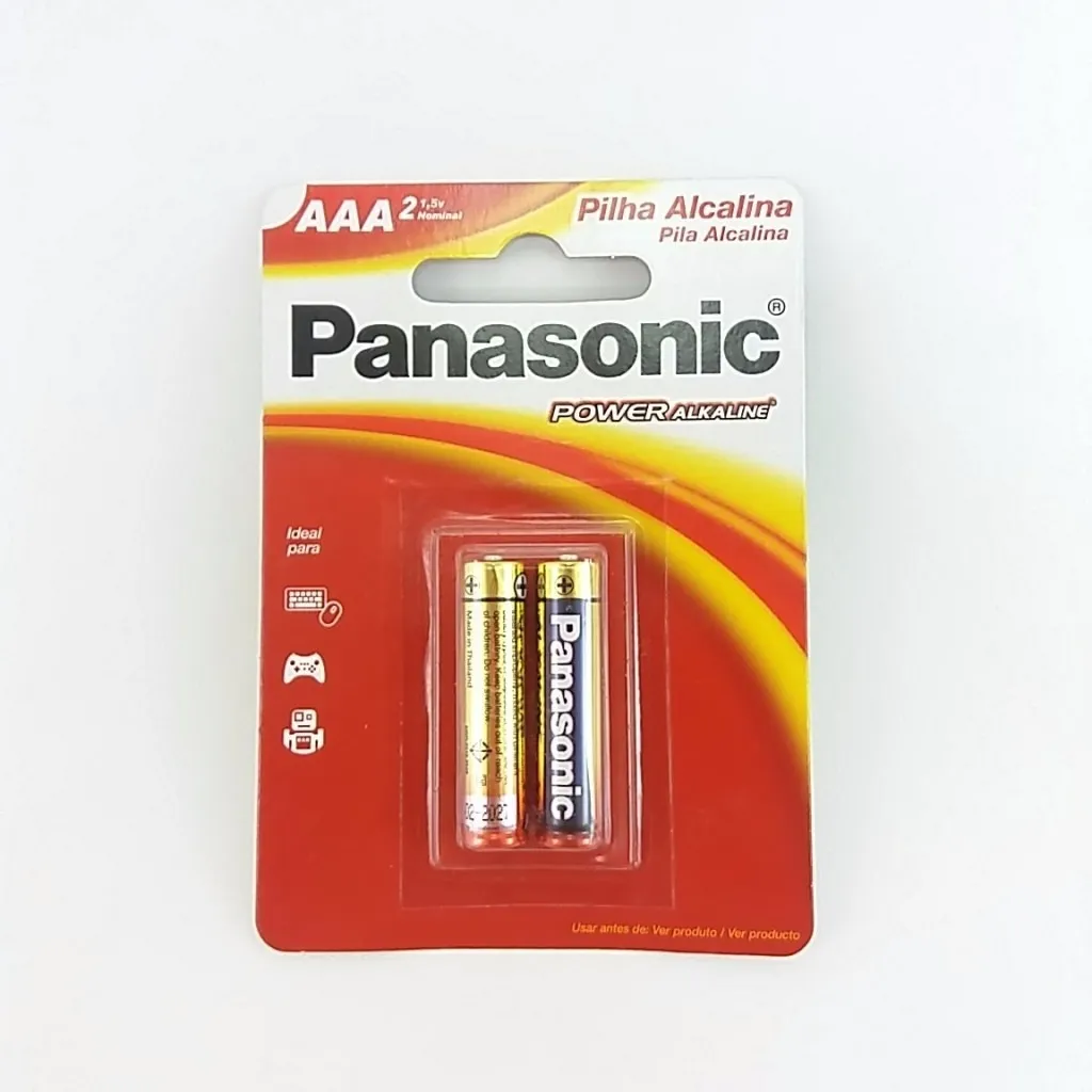 Pilha alcalina Panasonic AAA²