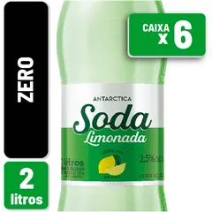 Refrigerante Soda Limonada Antarctica Diet Pet 2L  