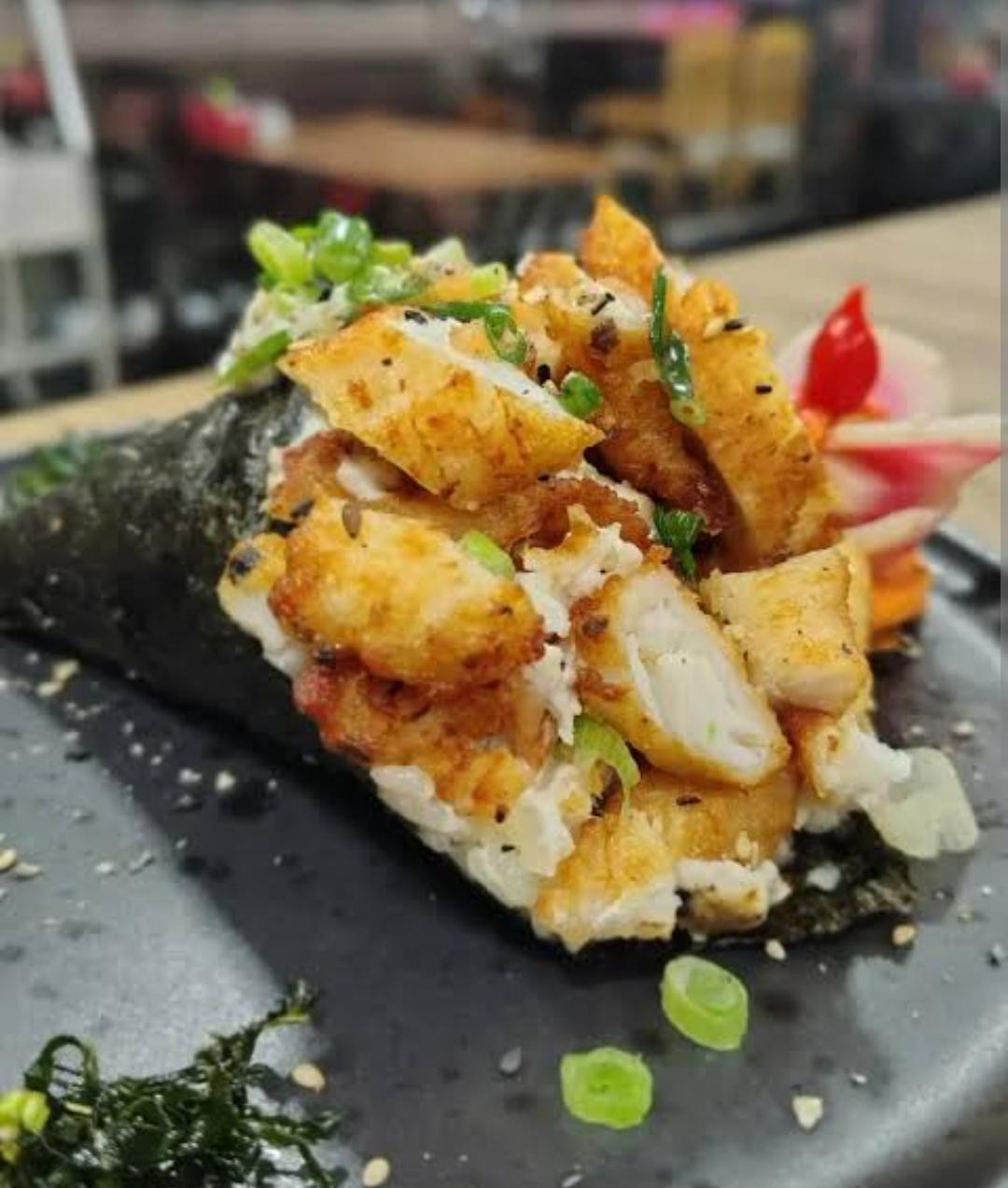 TEMAKI DE PEIXE BRANCO CROCK