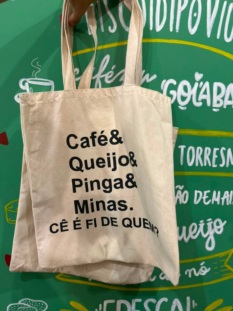 Eco Bag com Frases Mineiras