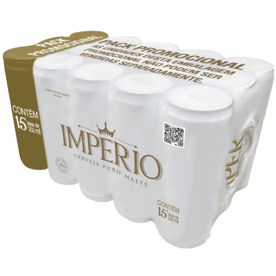 Império Puro Malte 350ml - Fardo de 15 unidades