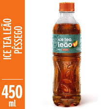  Ice Tea Leão - Pêssego 450ml