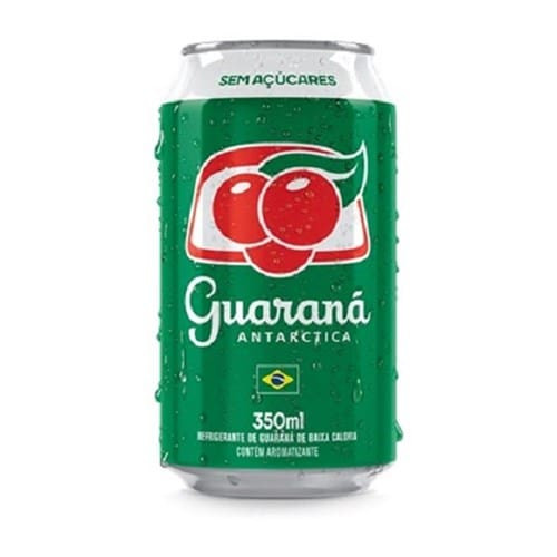 Refrigerante Antarctica Guaraná Zero 350ml