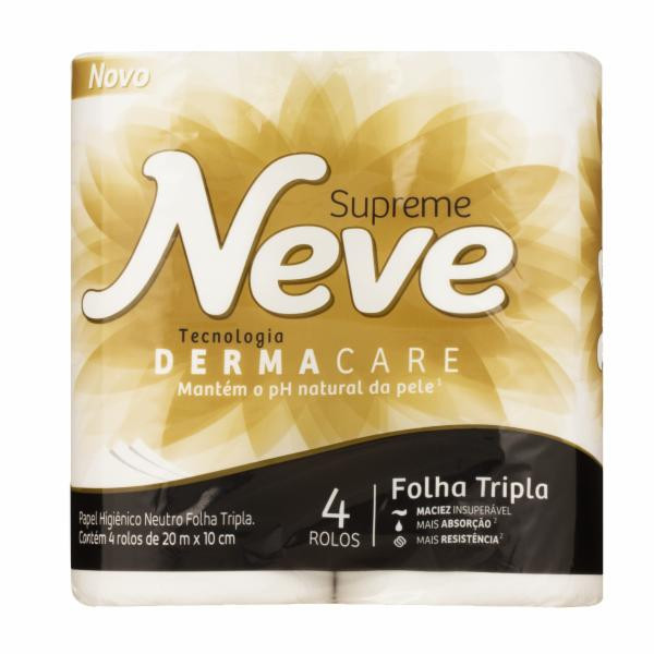 PAPEL HIG NEVE F.TRIPLA "SUPREME" 20M C/4UN