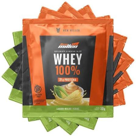 Whey 100% Milho Verde 30g Sh New Millen