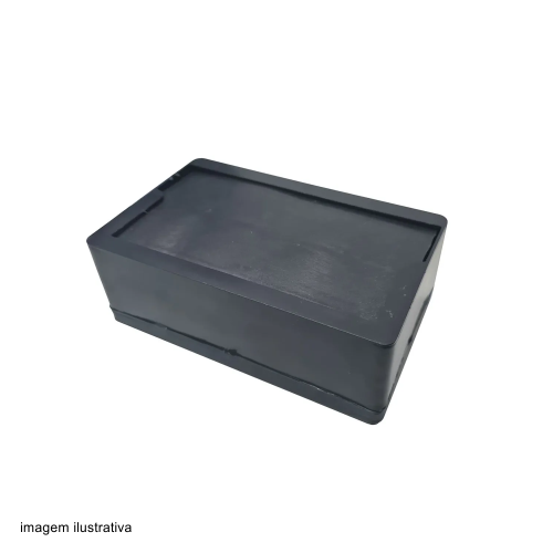 PORTA GUARDANAPO PLASTICO PRETO