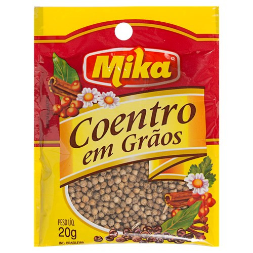 COENTRO EM GRAO MIKA 20G