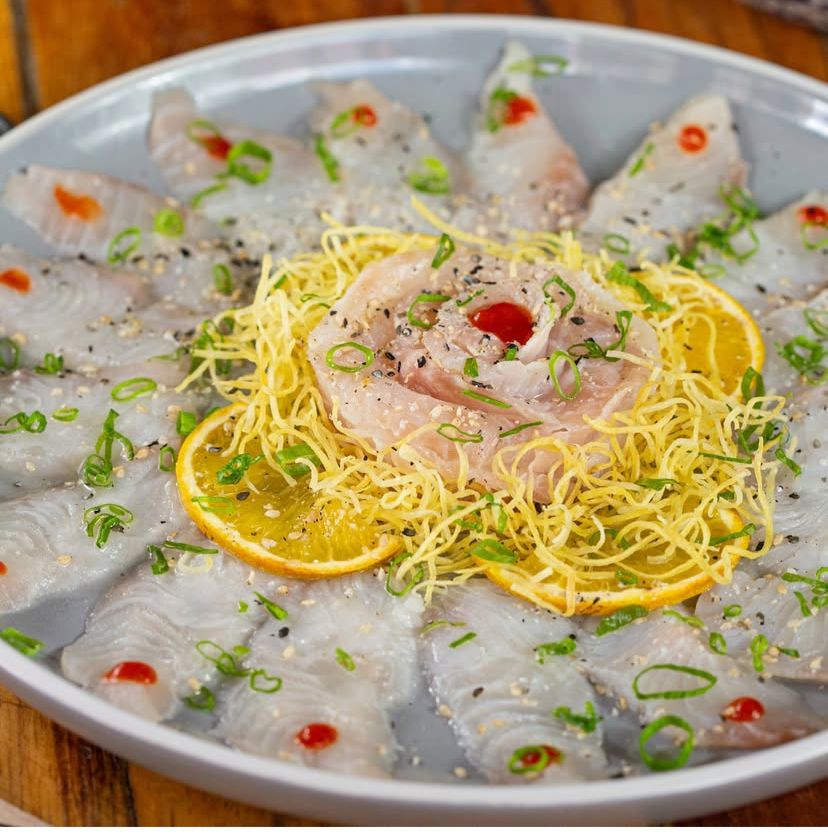 Carpaccio de Tilápia - 20 Fatias 