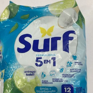 SABAO EM PO SURF LIMAO E BICARBONATO 800G
