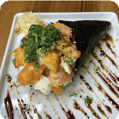 Temaki Camarao Empanado