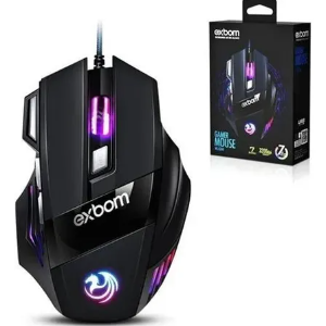 MOUSE GAMER RGB EXBOM MSG-260