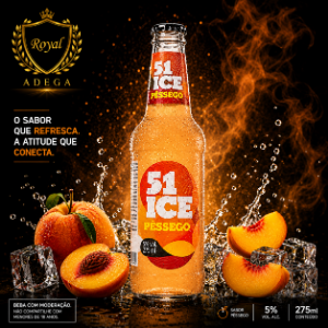 51 ICE PESSEGO 275ML