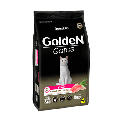 Golden Gatos Castrados Adultos Peixe 10.1kg (Cópia)