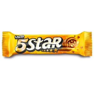 CHOCOLATE LACTA 5 STAR 40G