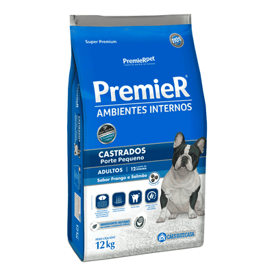 Premier Ambientes Internos Castrados Porte Pequeno 12kg