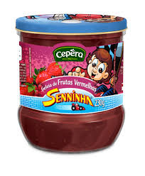 GELEIA FRUTAS VERMELHAS SENNINHA CEPERA 230G