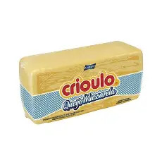 Queijo Mussarela (Crioulo) Kg