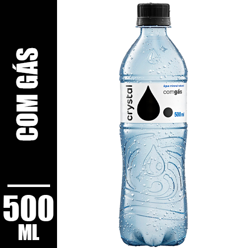 ÁGUA MINERAL 500ML C/GÁS