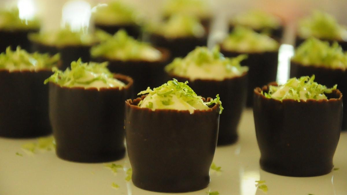 Casquinha de chocolate limao 