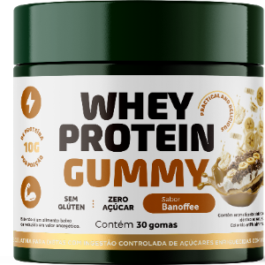 WHEY PROTEIN GUMMY BANOFFEE 30 GOMAS