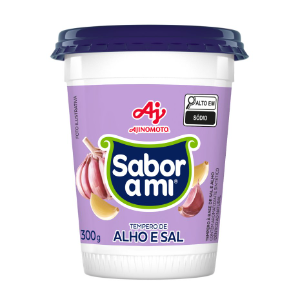 SABOR AMO AJINOMOTO ALHO E SAL 300G