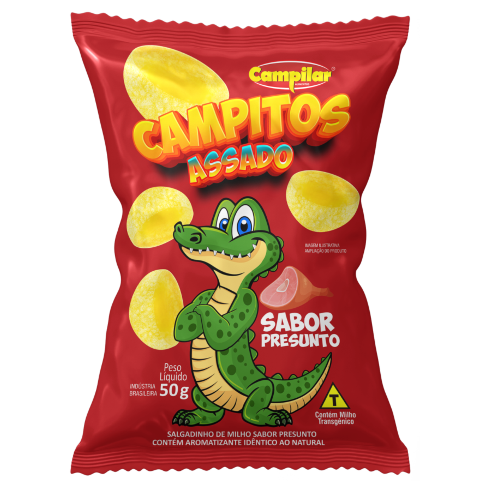 SALGADINHO CAMPITOS PRESUNTO 40G