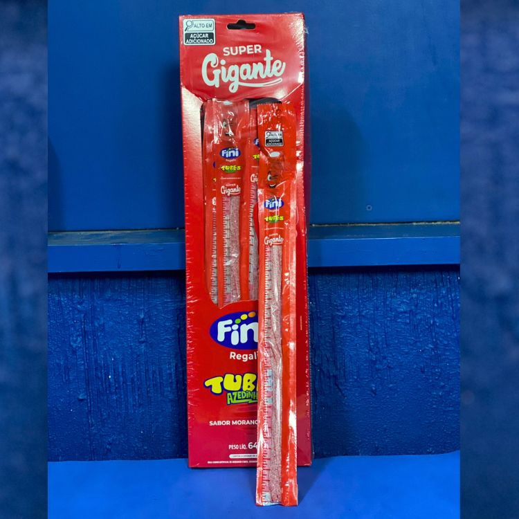 FINI SUPER GIGANTE MORANGO CITRICO 27G