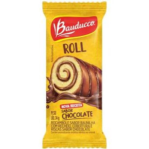 BOLINHO ROLL BAUDUCCO CHOCOLATE 34G