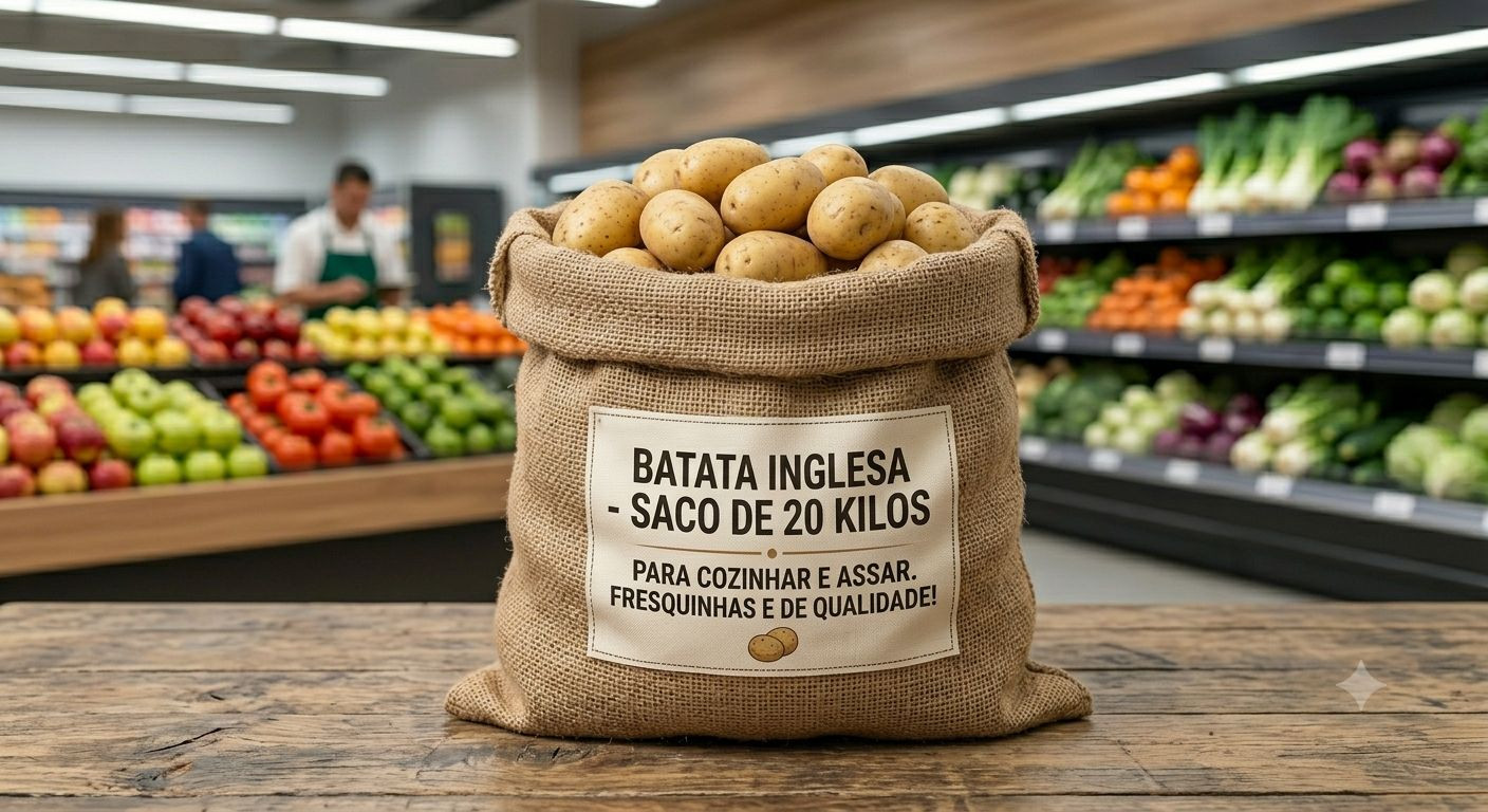 Batata Inglesa - Saco 20kg