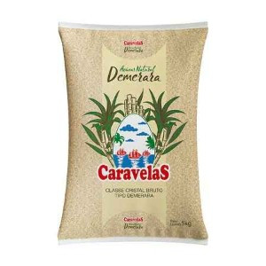 AÇUCAR DEMERARA CARAVELAS 1 KG