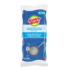 ESPONJA SCOTCH-BRITE AZUL NAO RISCA 