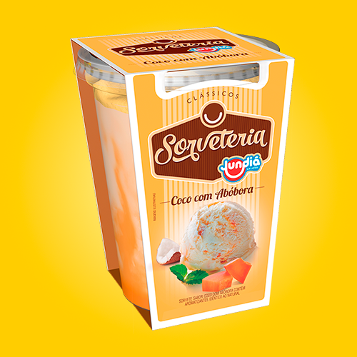 POTE CLÁSSICOS DA SORVETERIA CÔCO COM ABÓBORA - 1lt