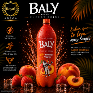 BALY MORANGO COM PESSEGO 2L