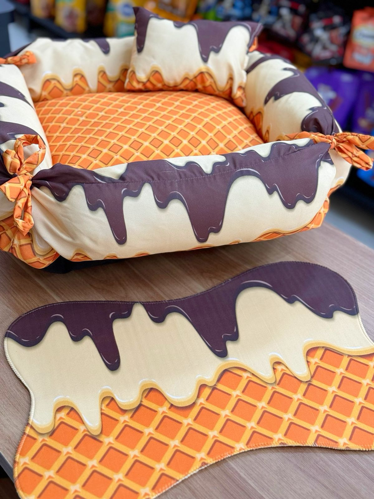 Cama Sorvete P Laço