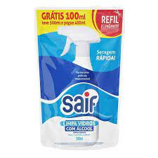 Limpa vidros Saif 500ml refil