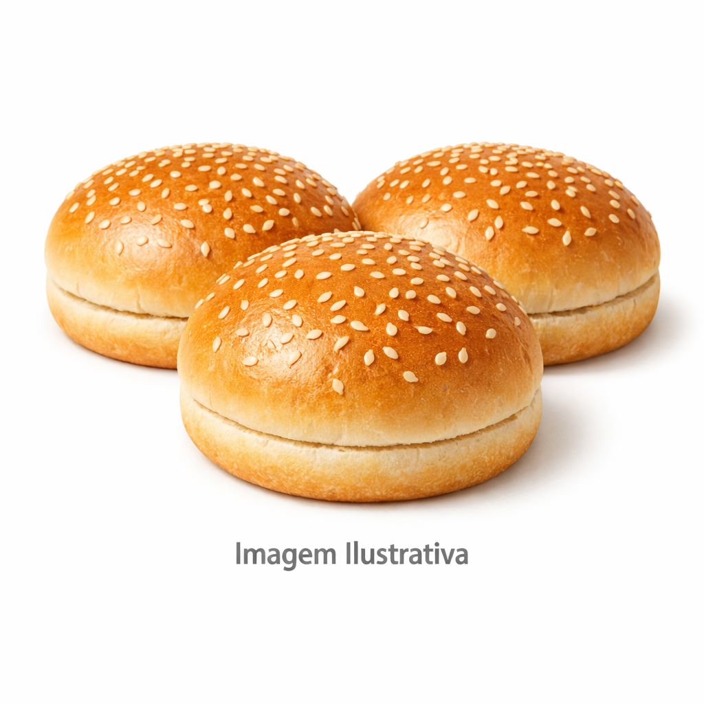 Pão de Hambúrguer Tradicional
