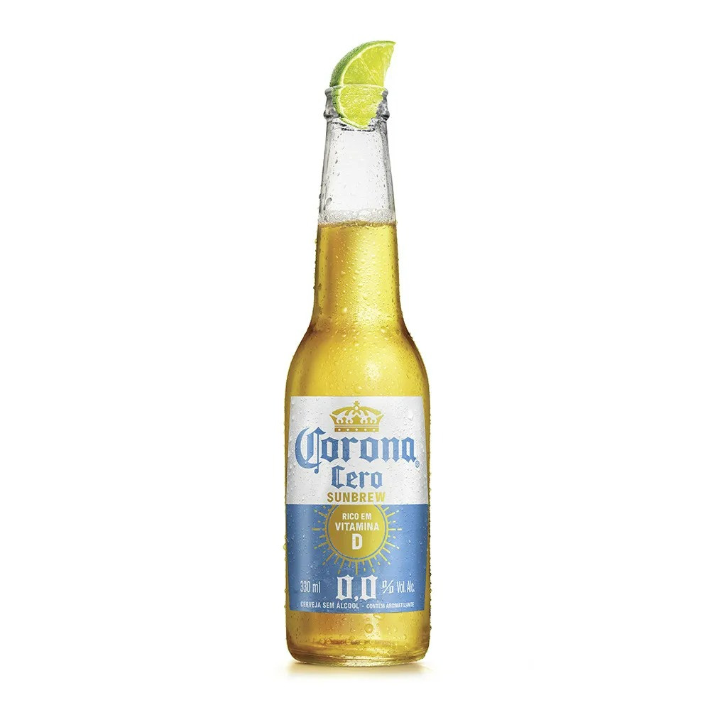 CERVEJA LONG NECK CORONA ZERO 330ML