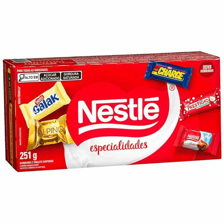 Caixa de Bombom Nestle 251g