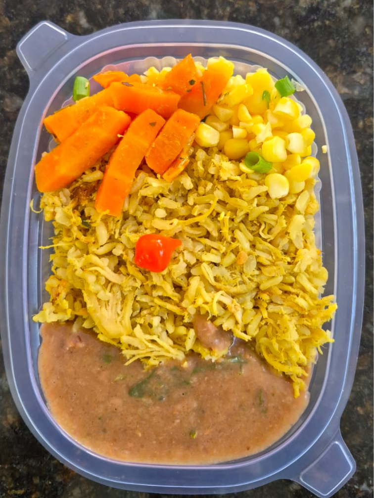 GALINHADA C/ ARROZ INTEGRAL 220 GRAMAS Congelado.