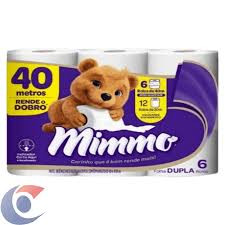 PAPAEL HIGIENICO MIMMO 40M NE FD 6UND